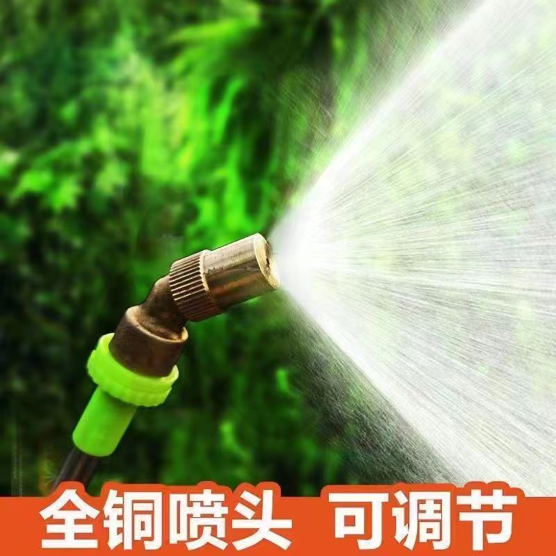 电动喷雾器喷头八孔农药打药喷头通用型农用高压纯铜加厚细腻