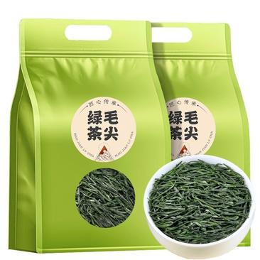 毛尖茶叶2023新茶雨前春茶浓香型绿茶嫩芽耐泡型