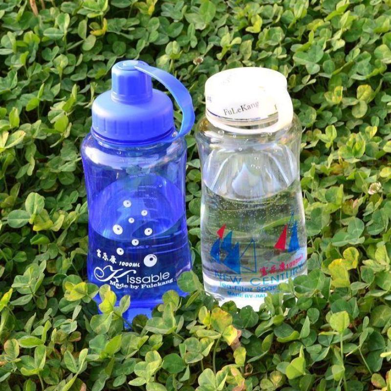 加厚大容量食品级塑料水杯太空杯户外水壶男女便携滤网防爆随