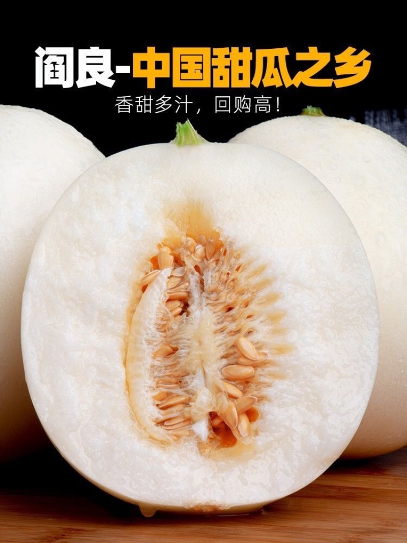 陕西阎良甜瓜，白皮甜瓜，头茬甜瓜，现采现发