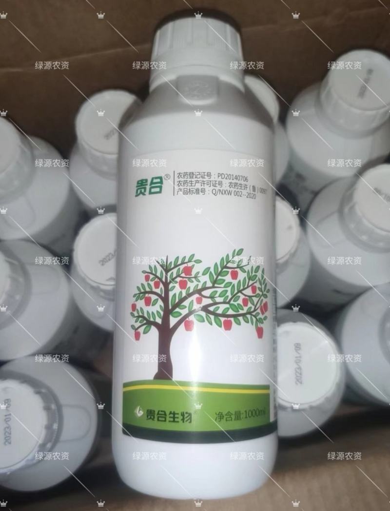 贵合80%乙蒜素乳油剂苹果树褐斑病褐斑病农药乙蒜素