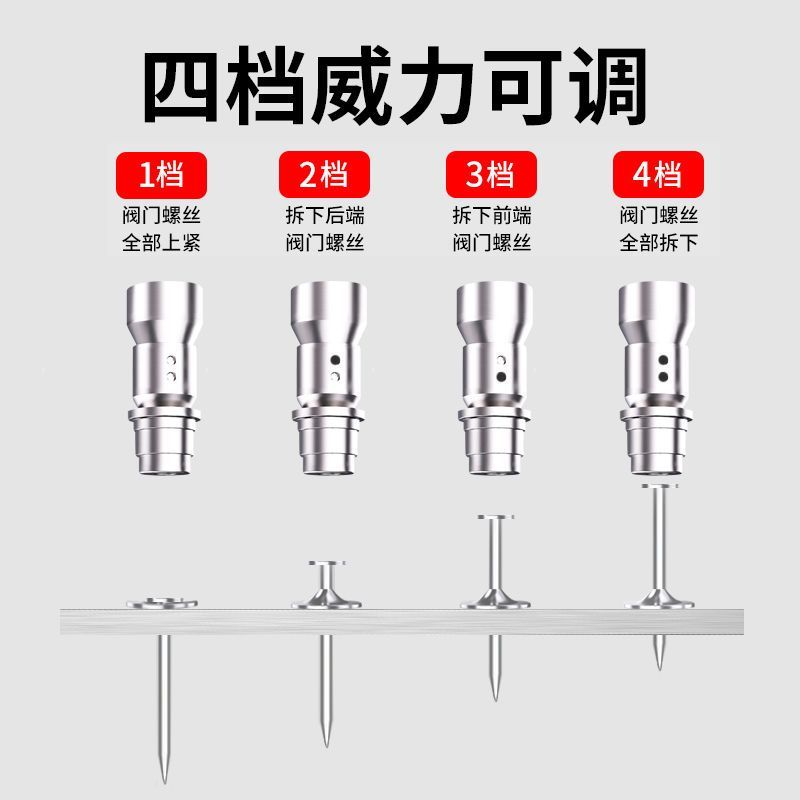 德国迷你吊顶神器消音墙面紧固器吊卡线槽固定射钉炮钉枪打钉