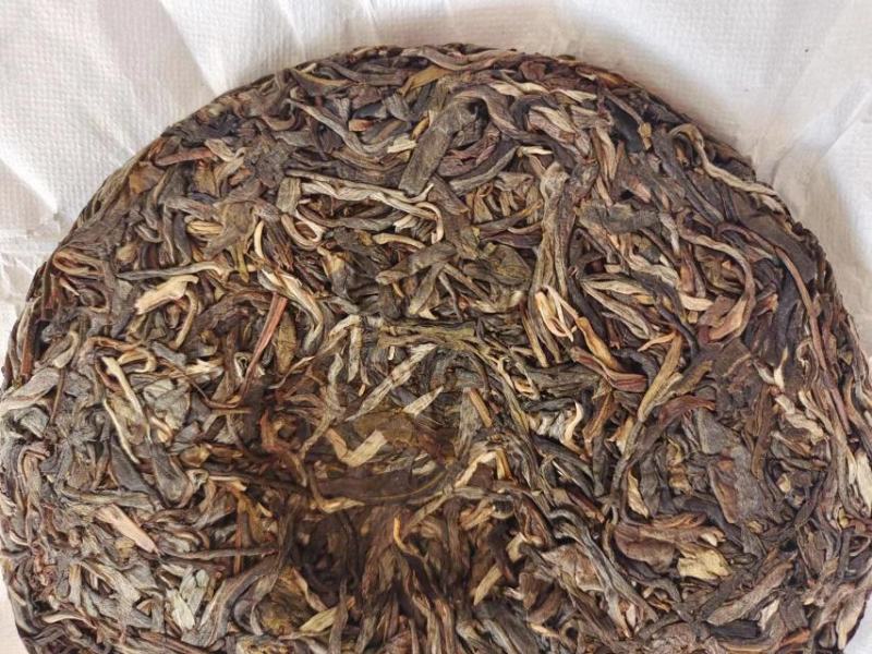 云南普洱茶生茶古树茶回甘200克饼茶条均匀茶汤透亮