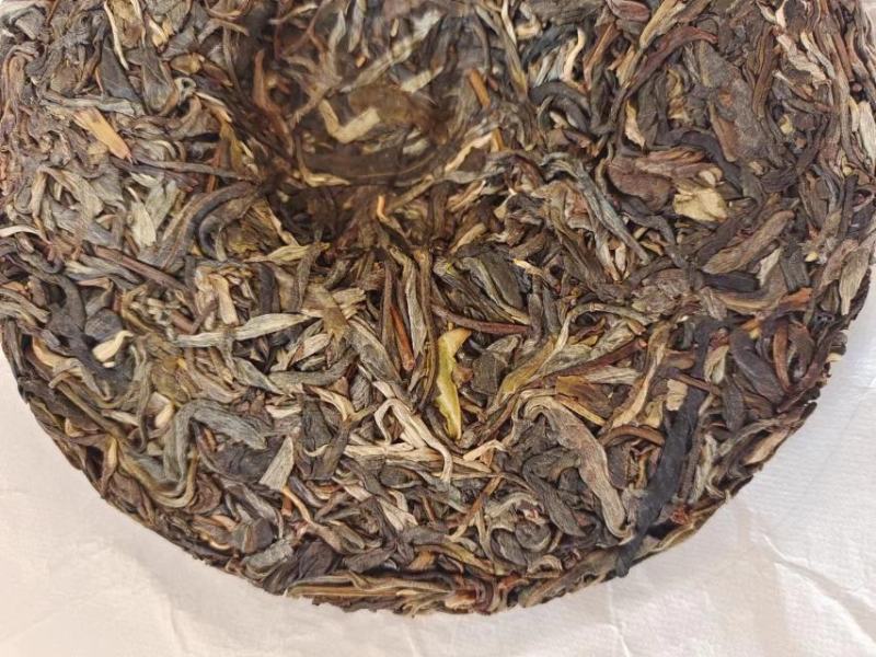 云南普洱茶生茶古树茶回甘200克饼茶条均匀茶汤透亮