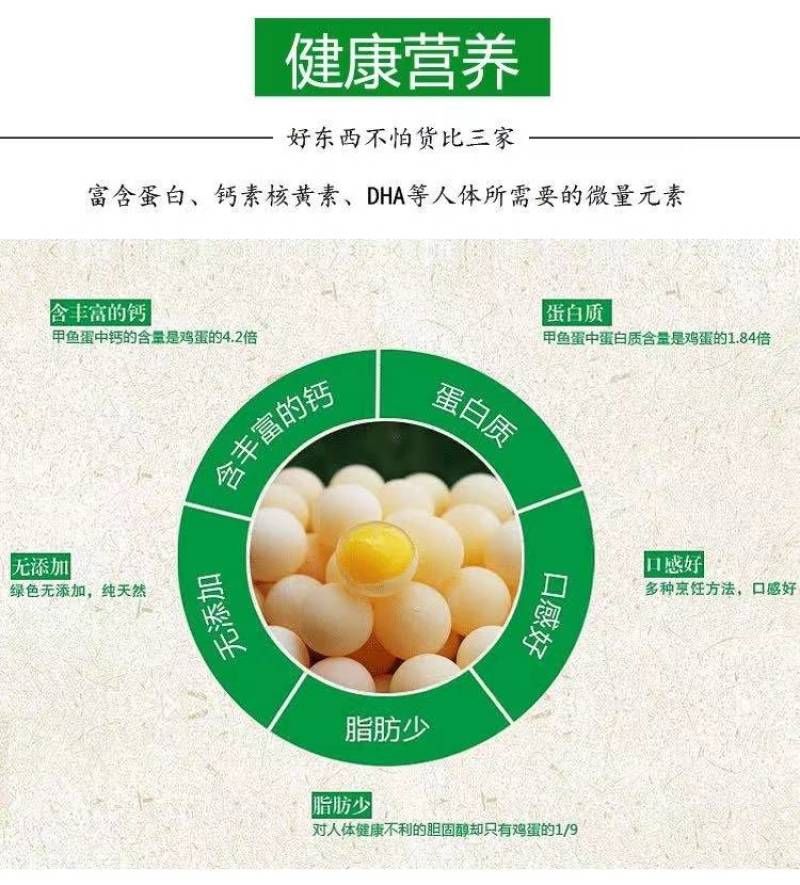 无精甲鱼蛋可食用量大从优，欢迎通过一亩田联系