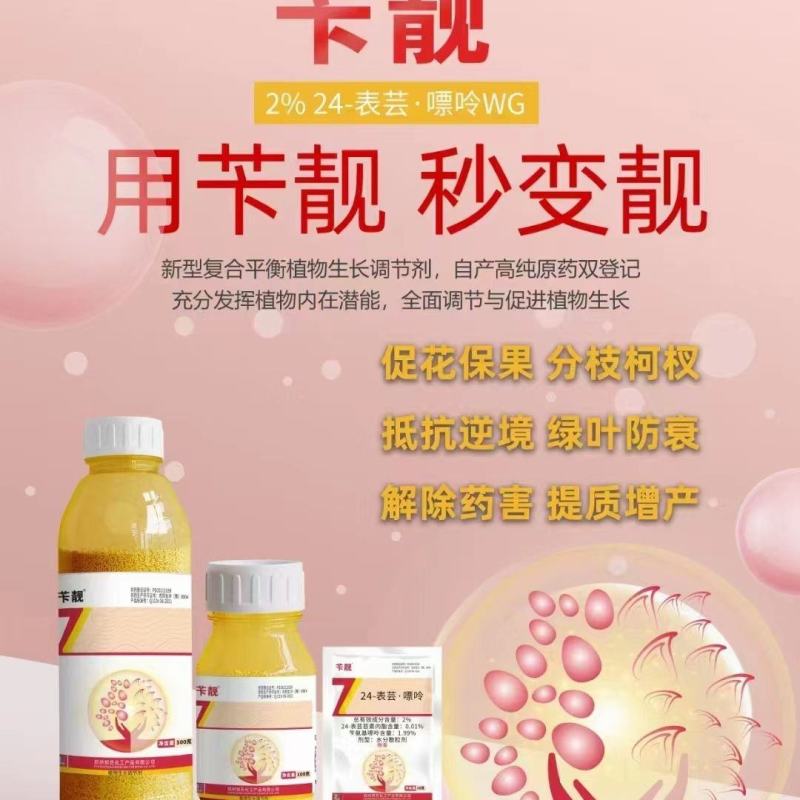 郑氏化工卞靓2%24-表芸嘌呤植物生长凋节剂