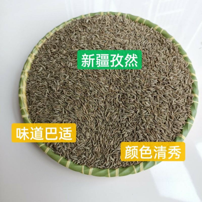 新疆孜然，颗粒大，颜色清秀，香味足。产地直销