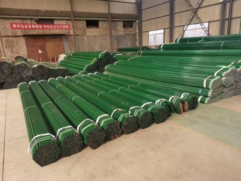 河北新式畜牧养羊温室包塑钢管养殖大棚性价比高使用年限长