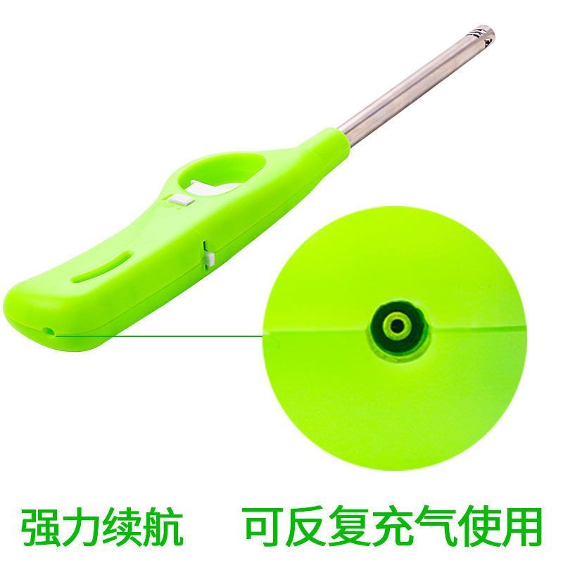 点火器打火枪加长点火枪可充气煤气灶明火长嘴打火机火棒厨房