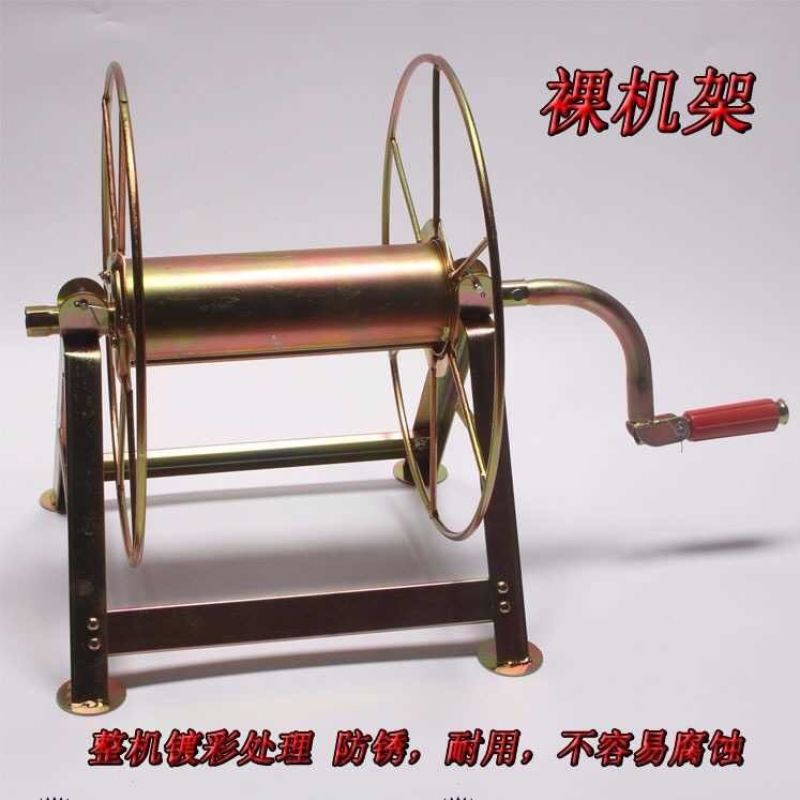 园林农用高压管打药管机动喷雾器手摇绕管机缠管机手动卷管机