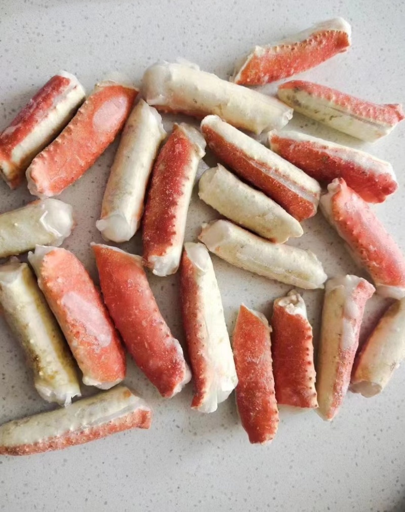 玉蟹爪捞汁食材蟹钳捞汁小海鲜食材模拟蟹爪蟹肉火锅食材蟹钳