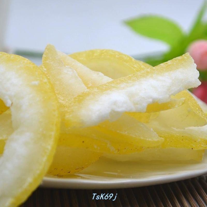 柚子果脯容县柚子皮糖蜜饯果脯传统手工零食柚子糖