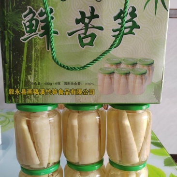 新鲜苦竹笋，瓶装，一件24瓶，商超，店铺，酒店！！