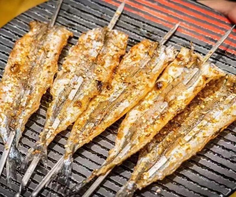 马步鱼串