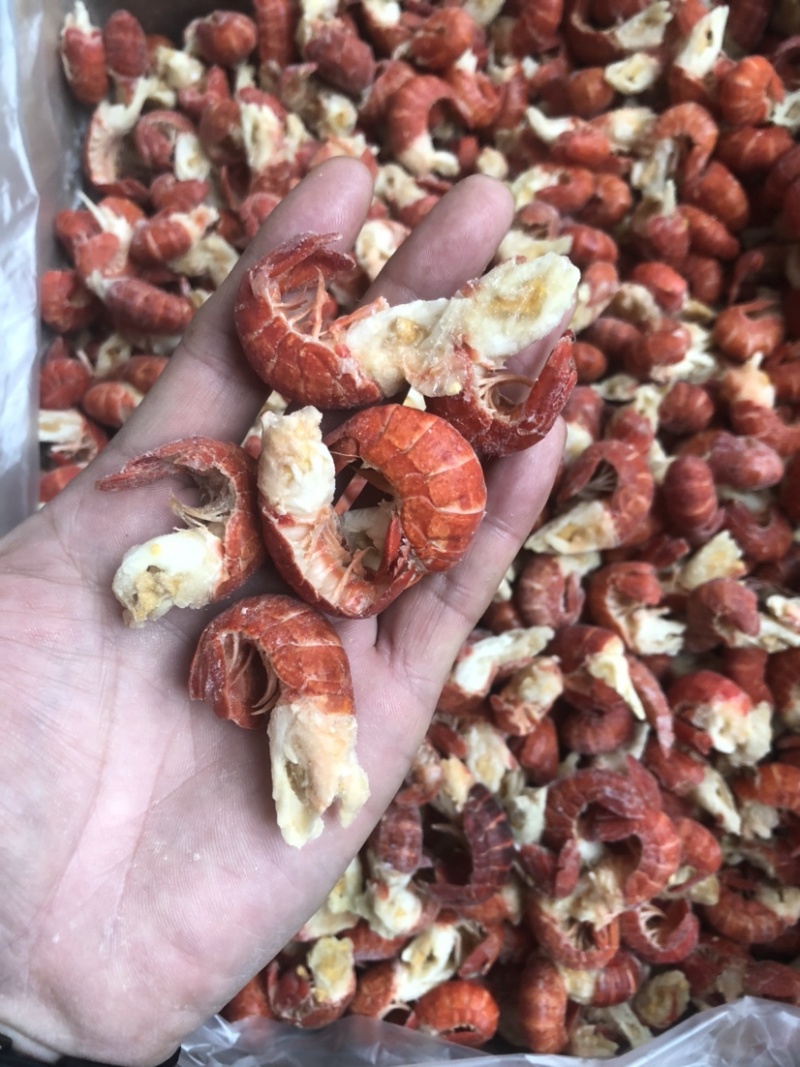 产地一级干冰氮冻龙虾尾适用于餐饮，终端批发零售