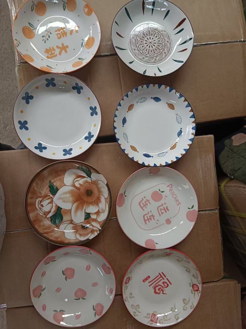 8寸印花混级，1.6一个花色随机[握手][握手]