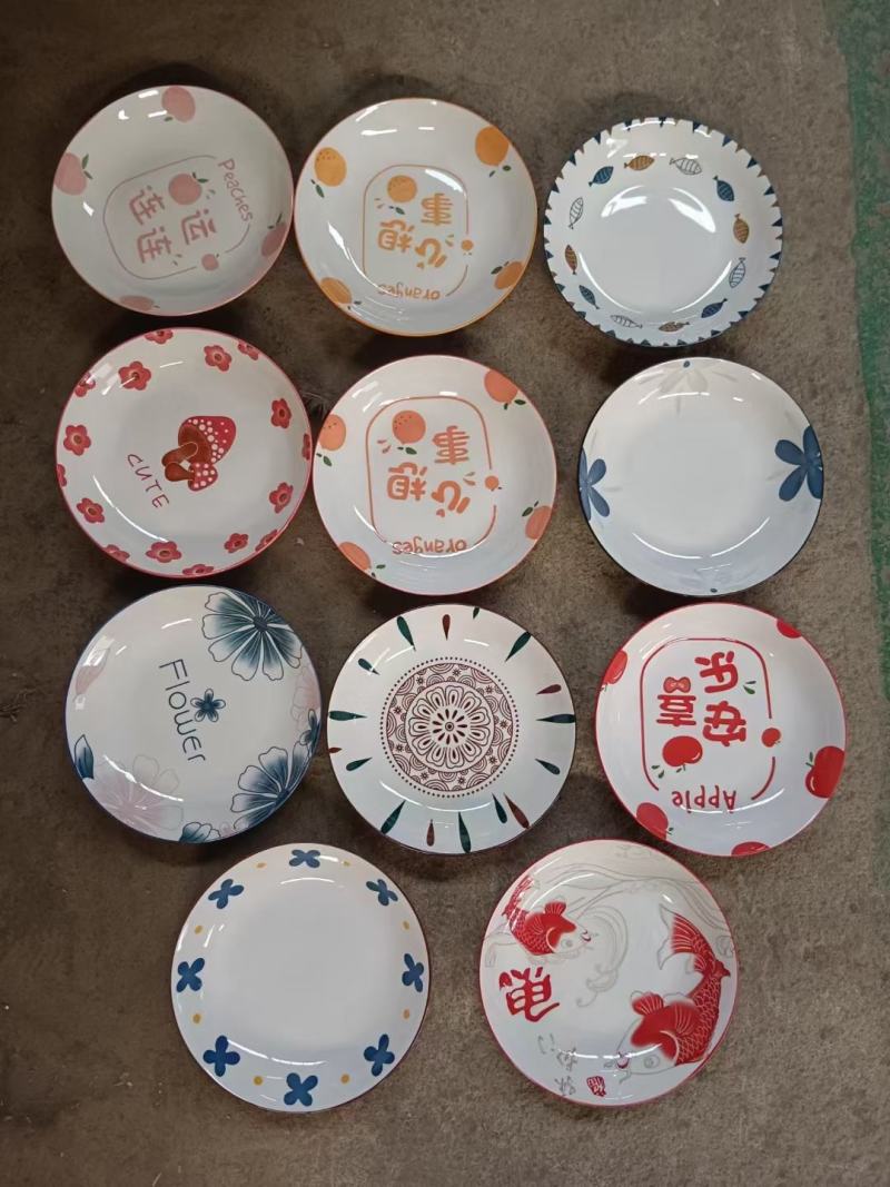 8寸印花混级，1.6一个花色随机[握手][握手]