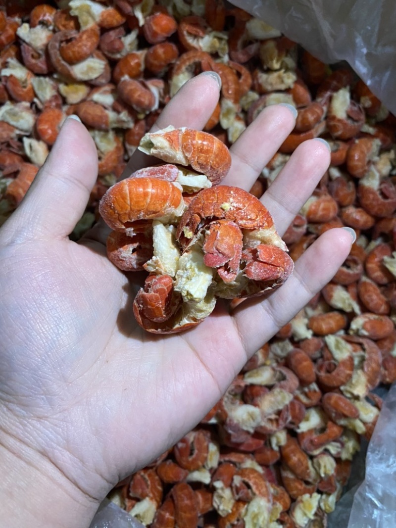 小龙虾干冻虾尾特级虾尾，一级虾尾，二级虾尾20斤/箱