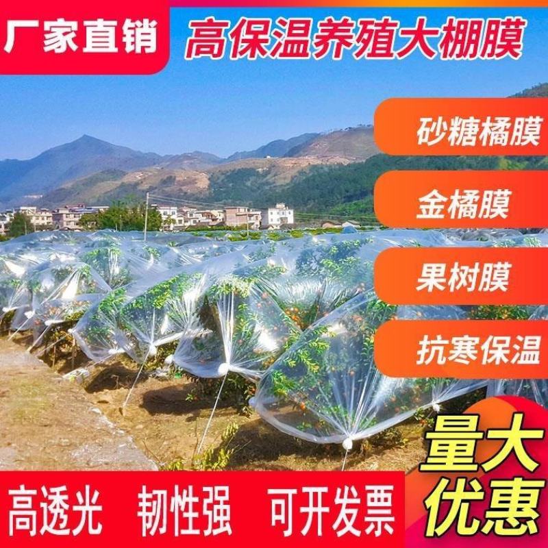 【复购高】农膜塑料薄膜大棚膜葡萄膜金桔防寒膜果树膜