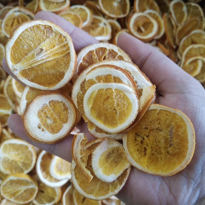 批发.橙子片干片500克桔子片泡水花草茶花果茶橙子干