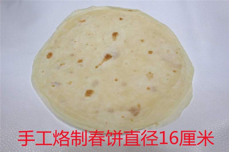 北京烤鸭饼皮京酱肉丝烤面筋卷饼春饼皮对接餐厅酒店有需致电