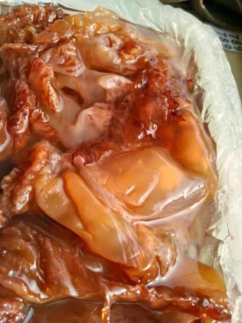 琥珀海蜇丝海蜇头凉拌菜下酒菜500g。