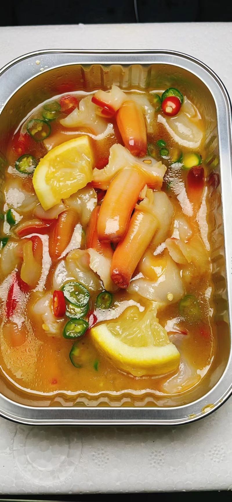 兰花蚌1kg装刺身寿司兰花棒火锅食材、