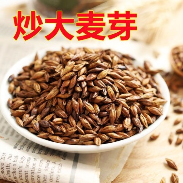 炒麦芽中药材大麦芽茶250克包邮回奶断奶熟麦芽可磨粉
