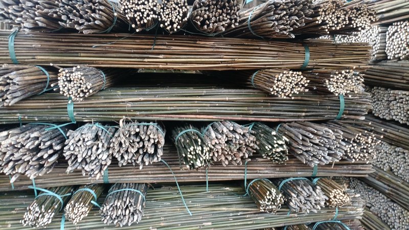 竹子豌豆角竹西红柿竹番茄豆角架竹家用农用作物竹牵引竹