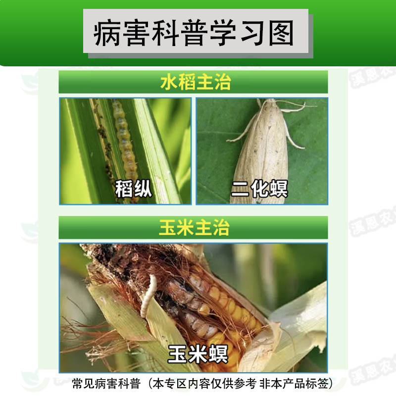 氯虫苯甲酰胺甘蓝甜菜夜蛾桃小食心虫稻纵卷叶螟农药杀虫剂