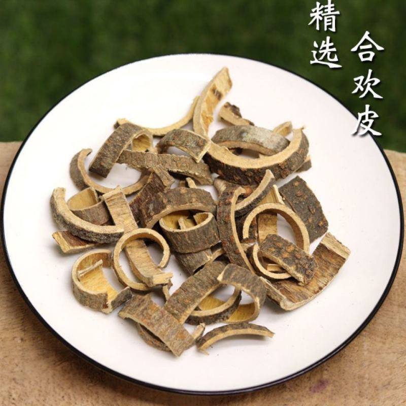 中药材合欢皮500g干货野生合欢皮夜合皮合昏皮合欢木皮