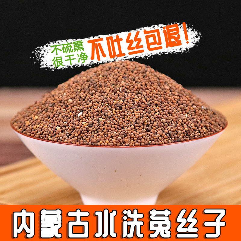 菟丝子中药材精选正宗内蒙菟丝籽男性无硫无杂泡茶泡水可吐丝