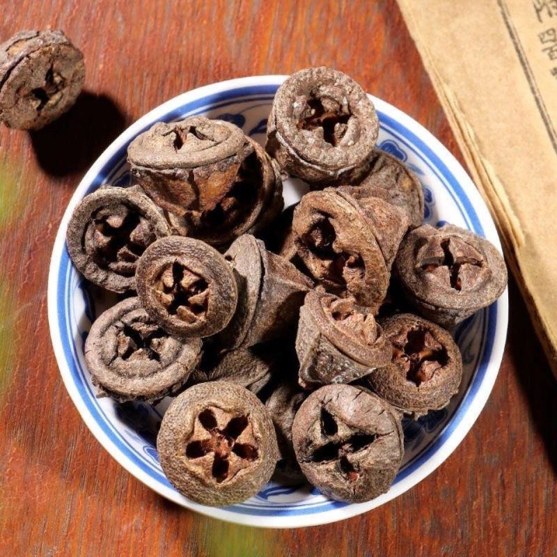 云南一口钟中药材野生一口蛊一口钟披风白树球扣子七5