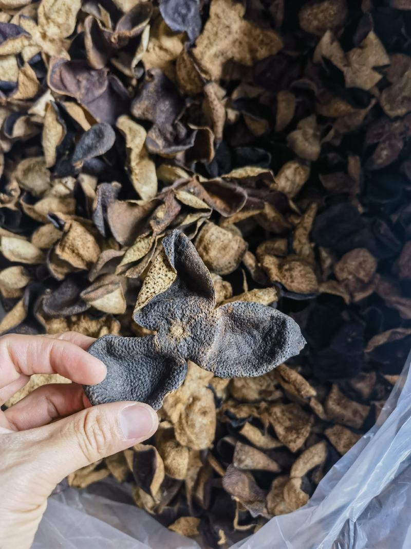 新会陈皮扎把陈皮散皮《产地》三花陈皮【自然凉晒】茶枝柑皮