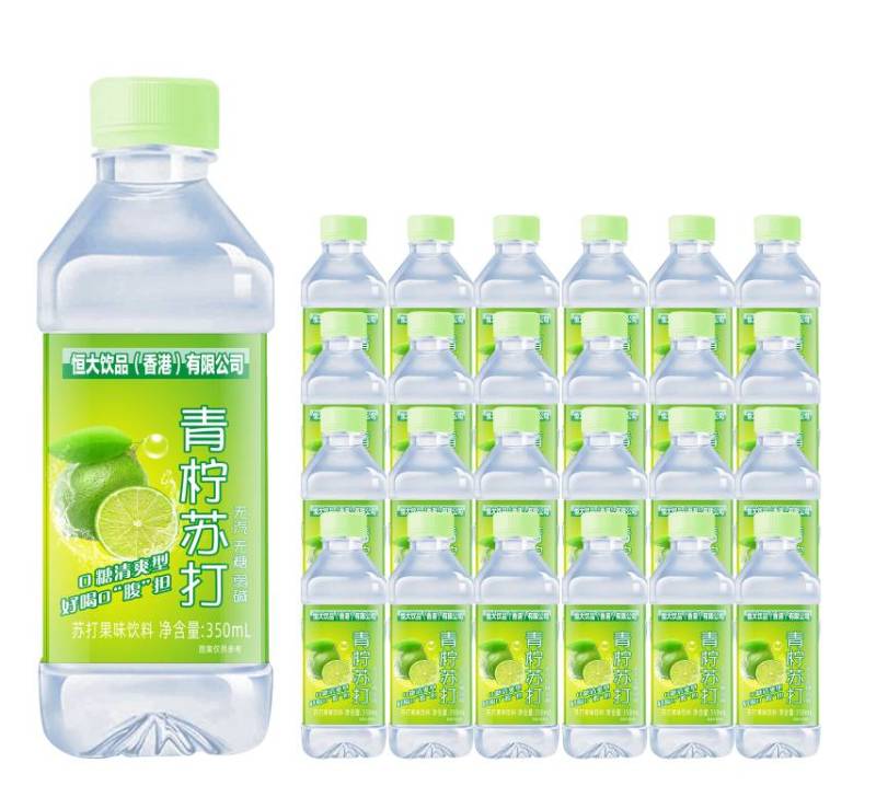 苏打水青柠苏打口感清爽解腻好喝0负担招商