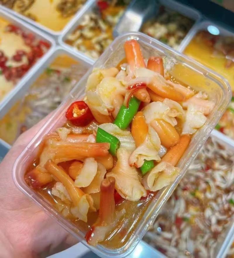 冷冻海鲜兰花蚌1kg装刺身寿司火锅食材批发自助餐半成品商