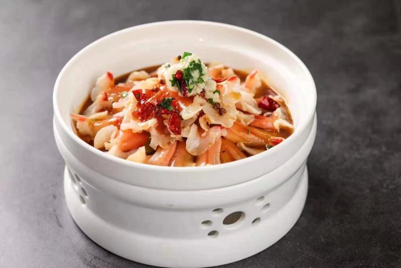 冷冻海鲜兰花蚌1kg装刺身寿司火锅食材批发自助餐半成品商
