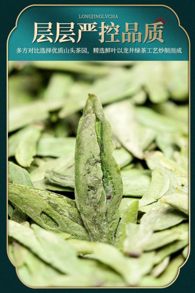 2023年新茶杭州正宗茶叶龙井特级明前雨前绿茶散装礼