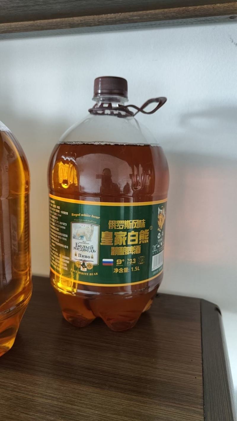 1.5升鲜啤啤酒