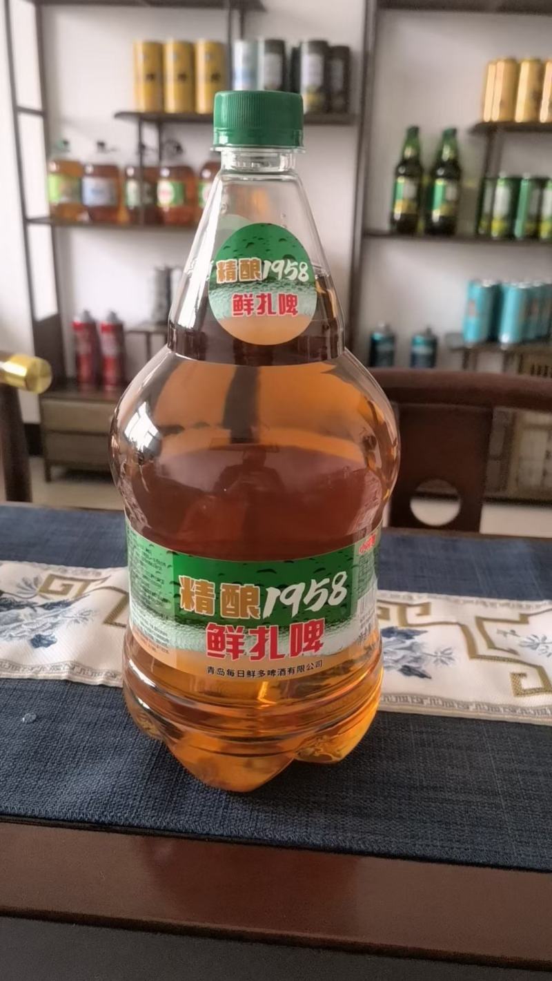 1.5升鲜啤啤酒