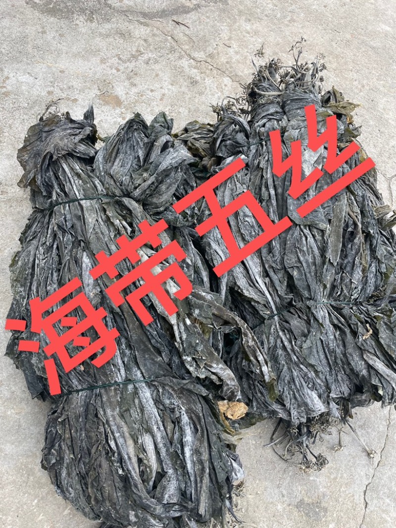 2025福建特级干海带天然日晒1斤厚海带无沙干货特产