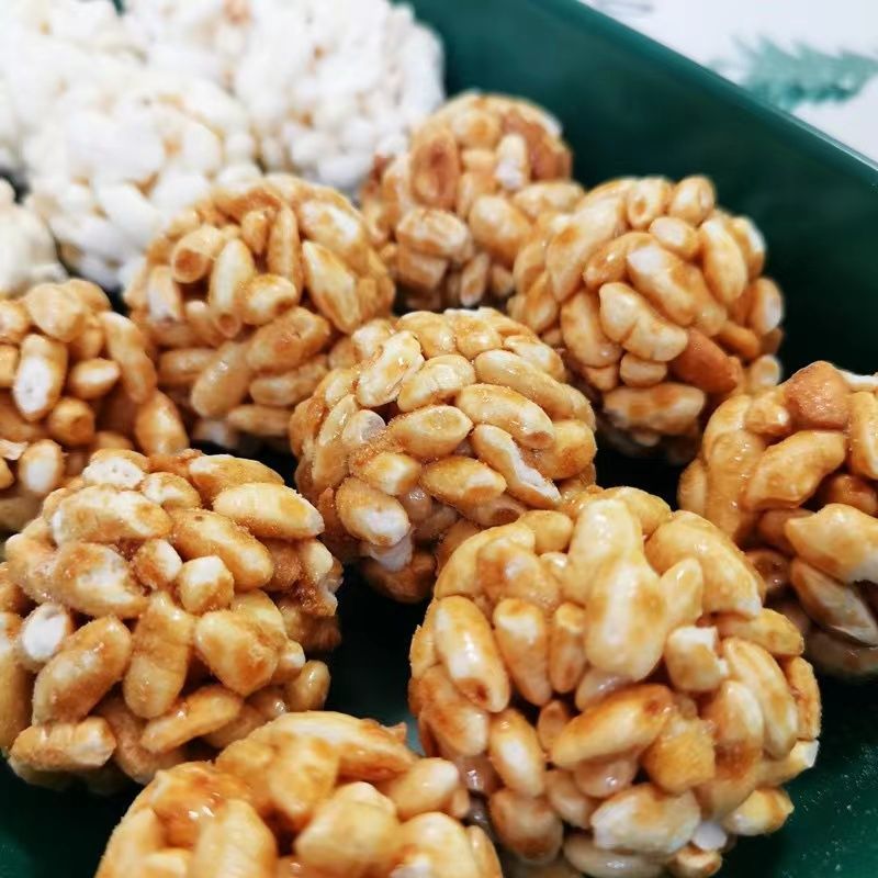 大米球米棒米饼米块休闲零食小吃糕点，厂家直销量大优惠
