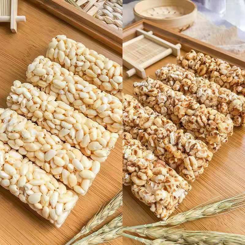 大米球米棒米饼米块休闲零食小吃糕点，厂家直销量大优惠
