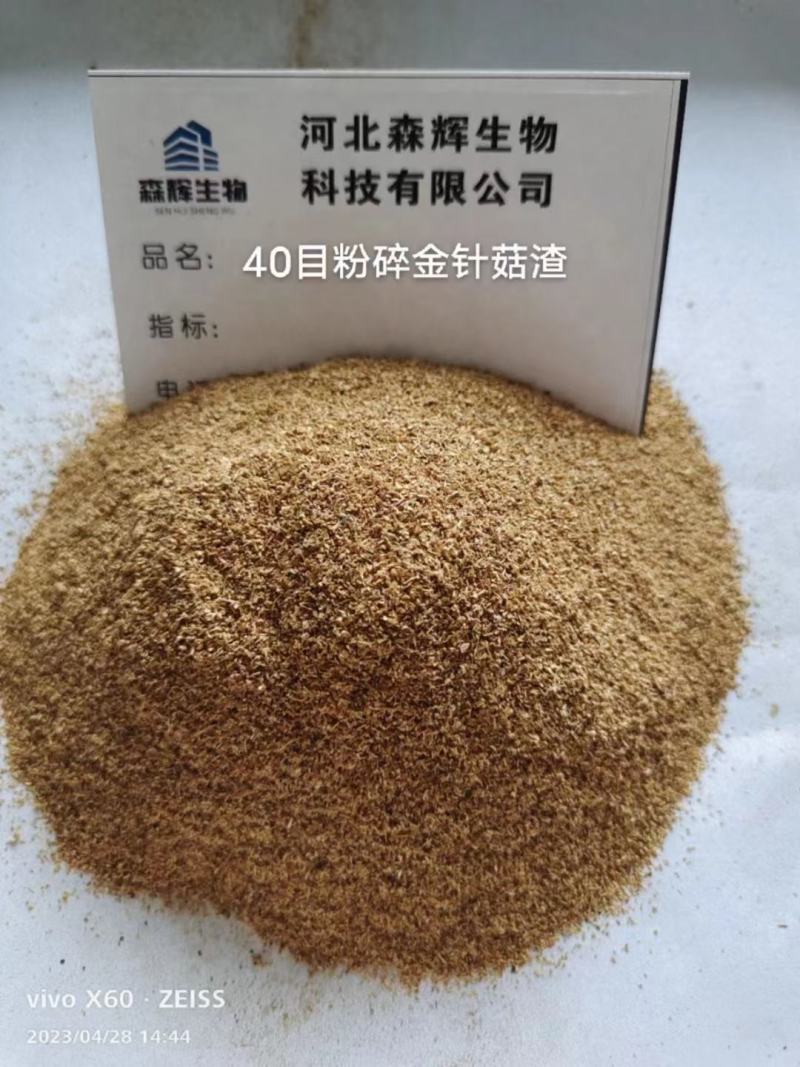 各类目金针菇渣