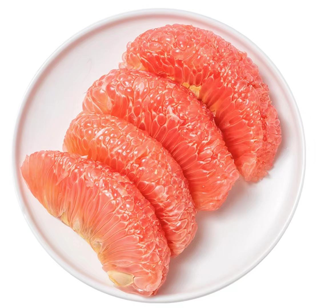 葡萄柚果肉特写