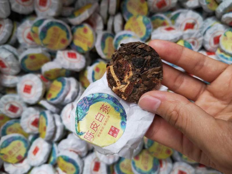 陈皮白茶一饼一泡厂家直发量大从优一手货源