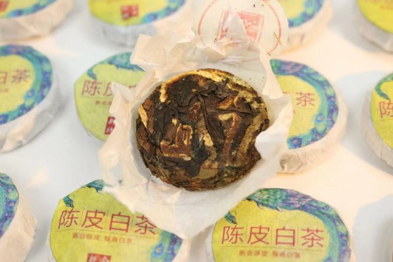 陈皮白茶一饼一泡厂家直发量大从优一手货源