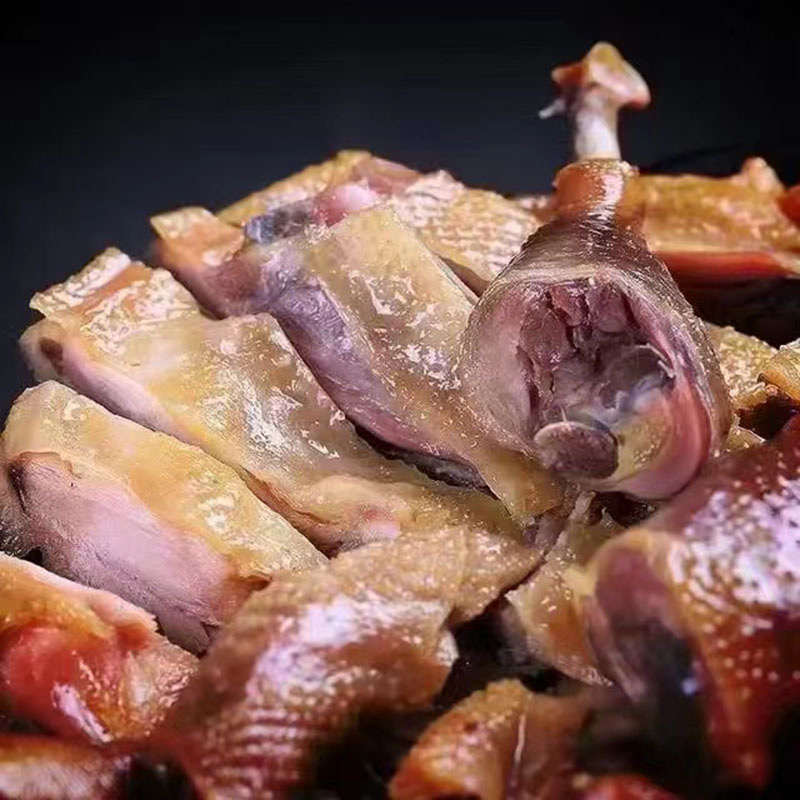 良合酵香鸡鸭整只安徽特产风干土鸡腊鸡私房菜酒店