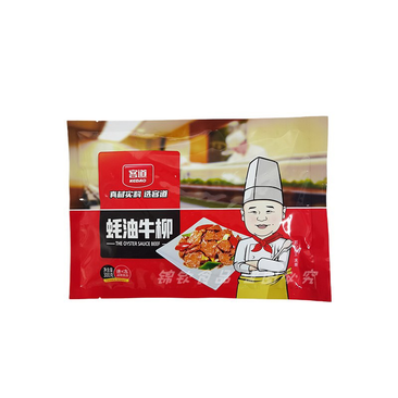 客道蚝油牛柳300g/袋冷冻牛肉柳餐厅饭店私房菜