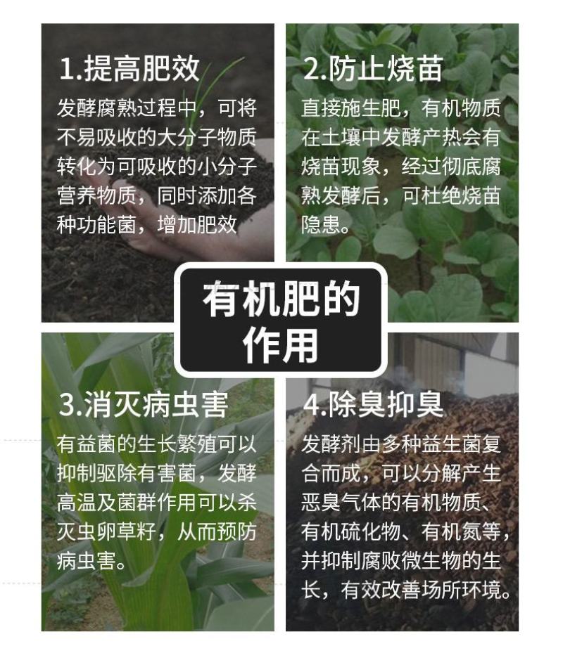 有机肥-发酵-极速升温分解-杀菌虫卵